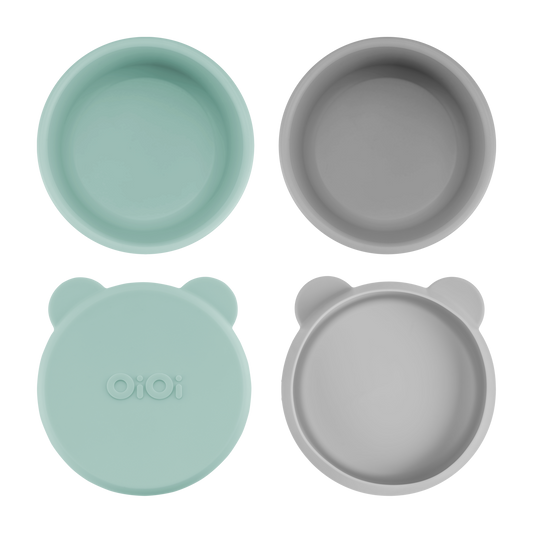 Silikon Kapaklı Mini Kase 2'li Mini Bites