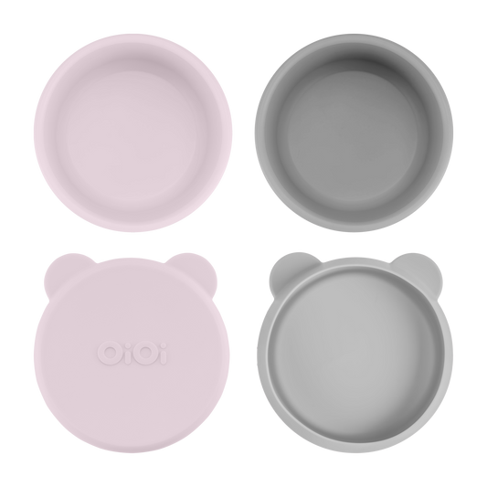 Silikon Kapaklı Mini Kase 2'li Mini Bites