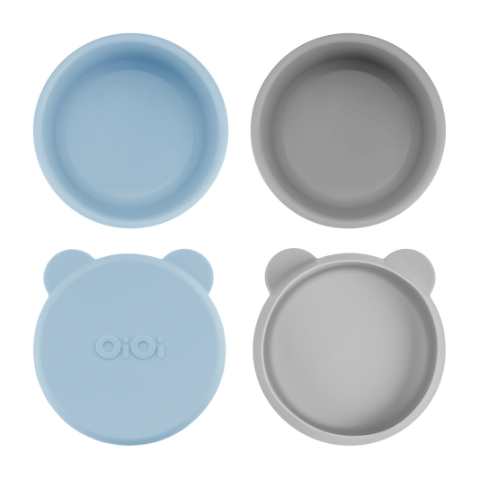 Silikon Kapaklı Mini Kase 2'li Mini Bites