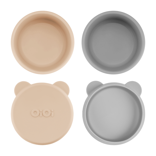 Silikon Kapaklı Mini Kase 2'li Mini Bites