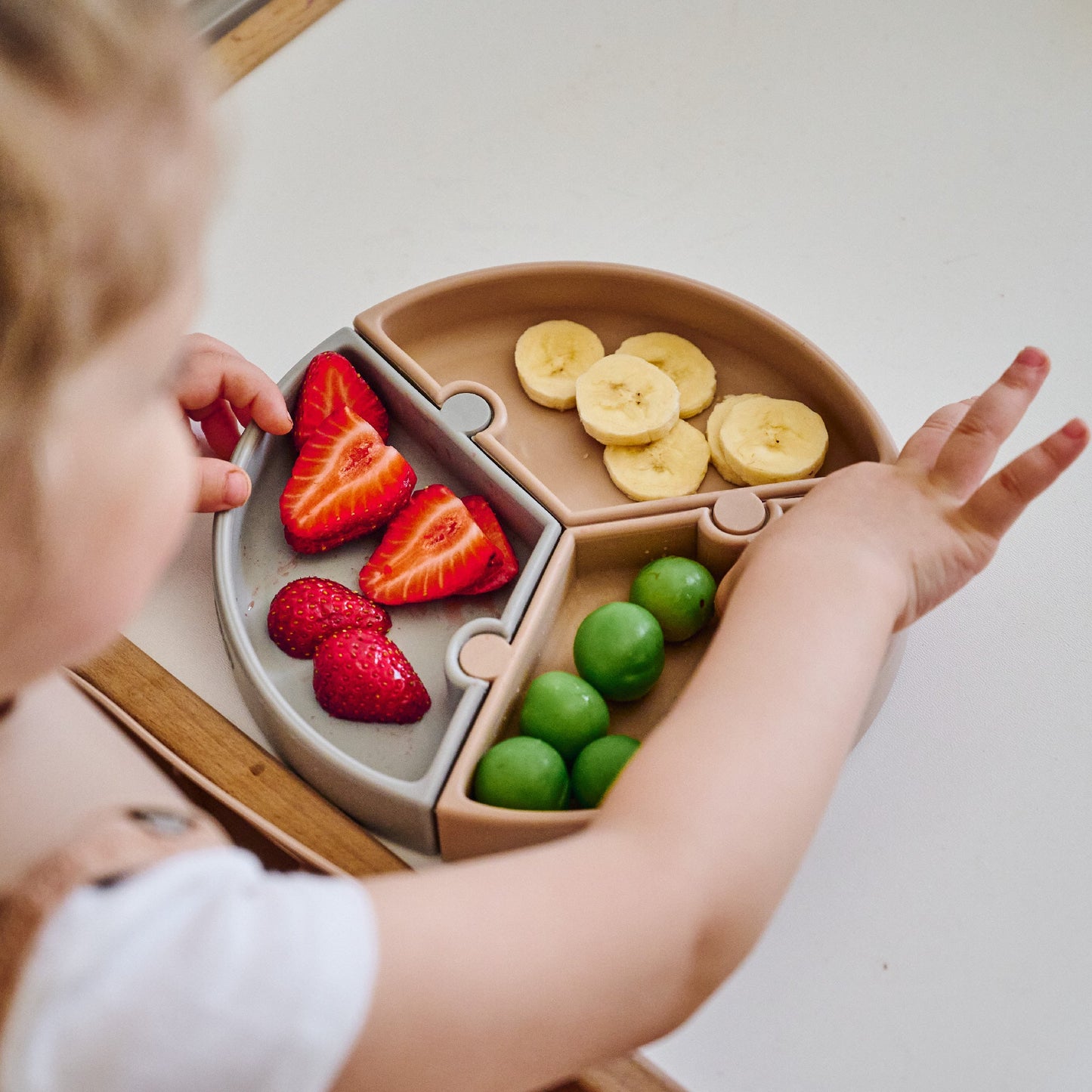 Vakumlu Mama Tabağı Puzzle